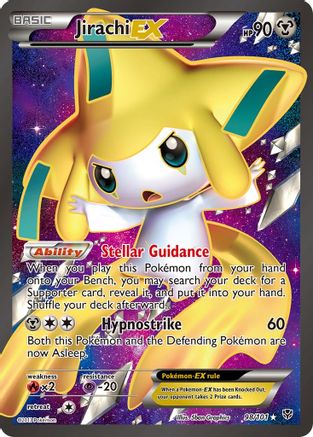Jirachi EX (98 Full Art) (98 Full Art) 098  - Holofoil Plasma Blast - Ultra Rare