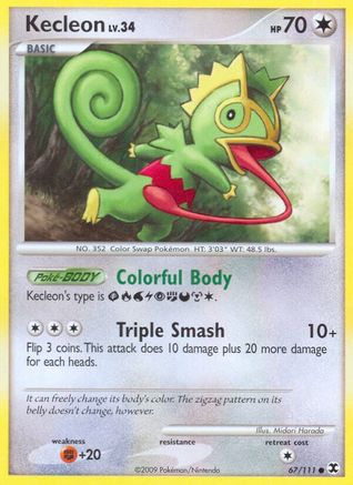 Kecleon 067/111  Rising Rivals - Common