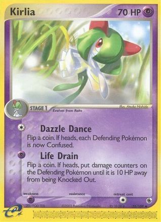 Kirlia 035/109  - Reverse Holofoil Ruby and Sapphire - Uncommon