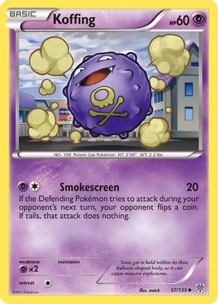 Koffing (57) (57) 057  Plasma Storm - Uncommon