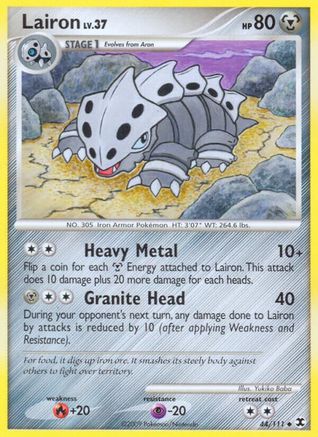 Lairon 044  - Reverse Holofoil Rising Rivals - Uncommon