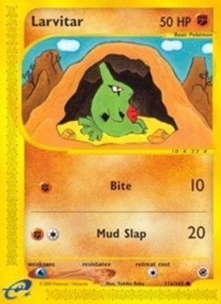 Larvitar 116  Expedition - Common