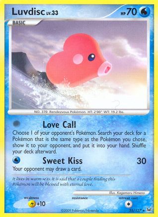 Luvdisc 035  Platinum - Rare