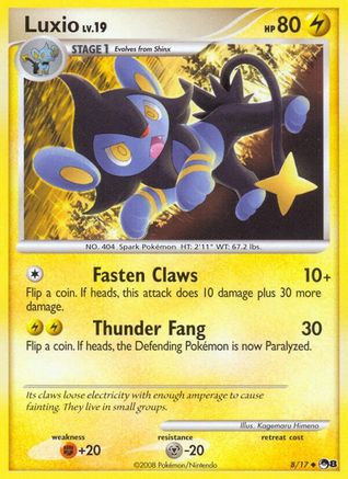 Luxio 008  POP Series 8 - Uncommon