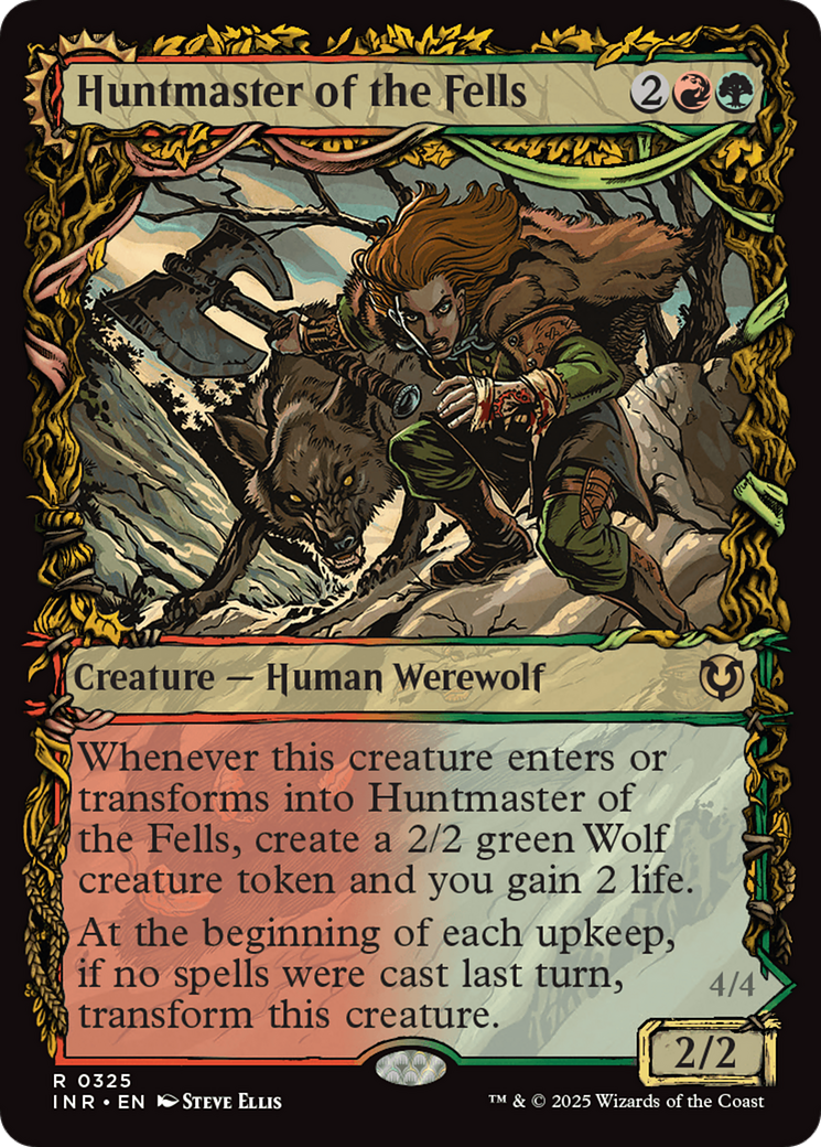 Huntmaster of the Fells (Showcase) (INR-325) - Innistrad Remastered: (Showcase)