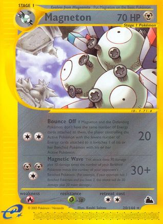 Magneton (20) (20) 020  - Reverse Holofoil Skyridge - Rare