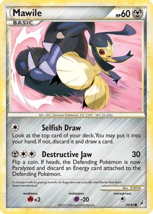 Mawile 064/95  - Reverse Holofoil Call of Legends - Common