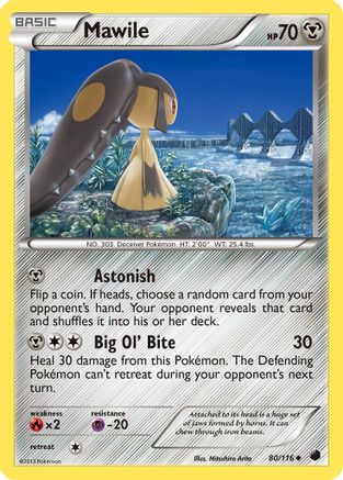 Mawile 080  Plasma Freeze - Uncommon