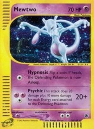 Mewtwo (20) (20) 020  - Holofoil Expedition - Holo Rare