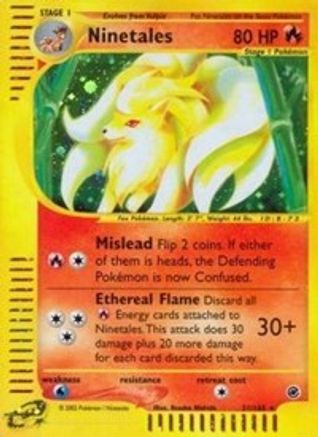 Ninetales (21) (21) 021  - Holofoil Expedition - Holo Rare
