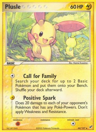 Plusle 044  Deoxys - Uncommon