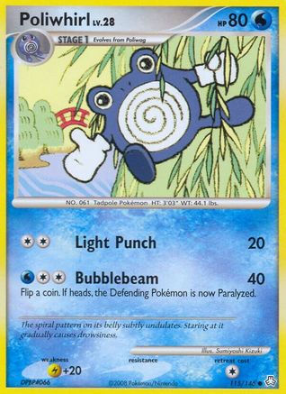 Poliwhirl 115  Legends Awakened - Common