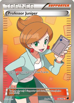 Professor Juniper (116 Full Art) (116 Full Art) 116  - Holofoil Plasma Freeze - Ultra Rare