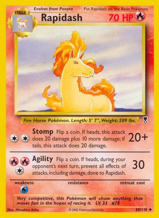 Rapidash 060/110  Legendary Collection - Uncommon