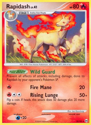 Rapidash (28) (28) 028  Arceus - Rare
