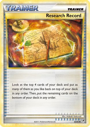 Research Record 084  Call of Legends - Uncommon