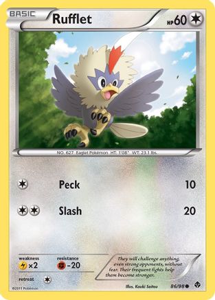 Rufflet (86) (86) 086  Emerging Powers - Common