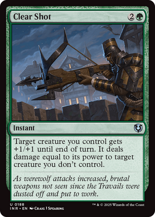 Clear Shot (INR-188) - Innistrad Remastered Foil
