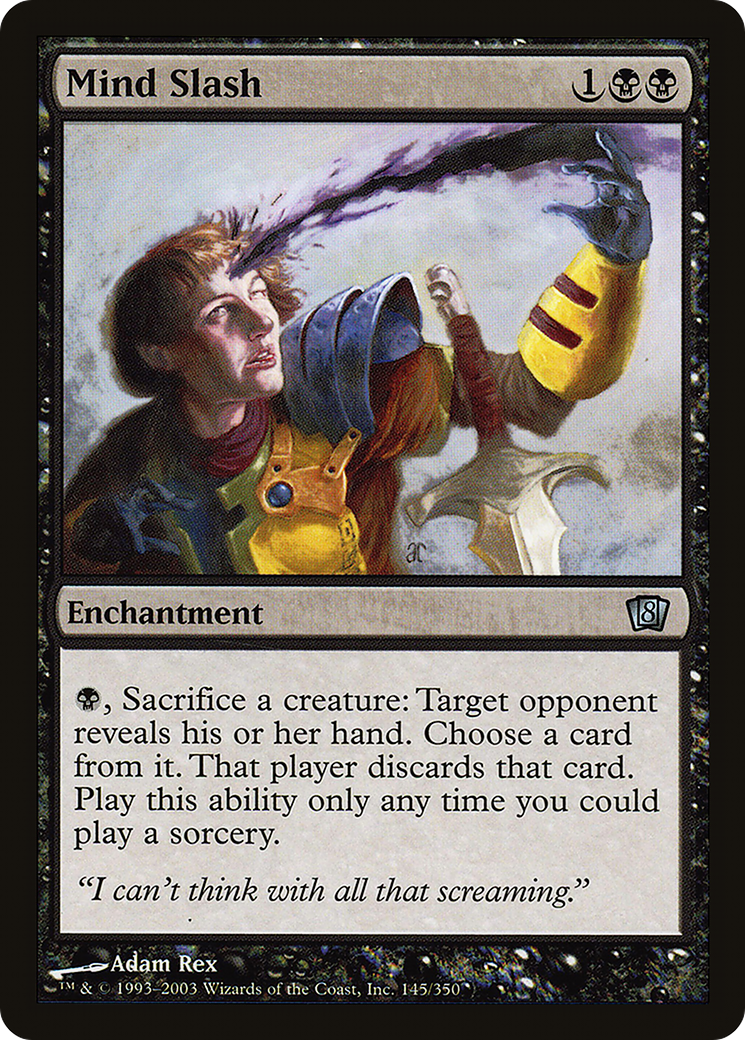 Mind Slash (8ED-145★) - 8th Edition Foil