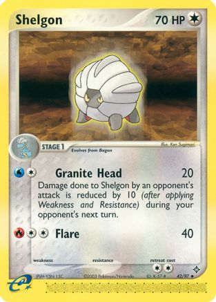 Shelgon 042/097  Dragon - Uncommon