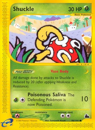 Shuckle 096  Skyridge - Common