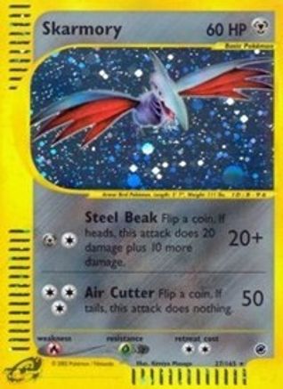 Skarmory (27) (27) 027  - Reverse Holofoil Expedition - Holo Rare