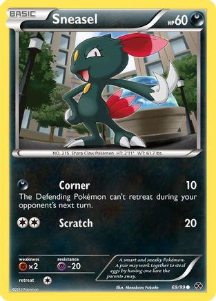 Sneasel 069/99  Next Destinies - Common
