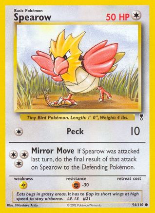 Spearow 094/110  Legendary Collection - Common