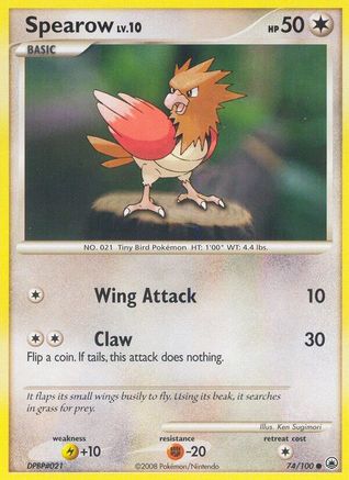 Spearow 074  Majestic Dawn - Common