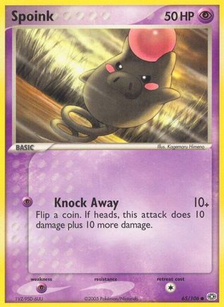 Spoink 065/106  Emerald - Common