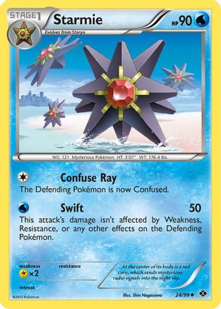 Starmie 024  Next Destinies - Uncommon