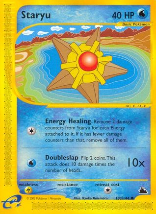 Staryu (103) (103) 103  Skyridge - Common