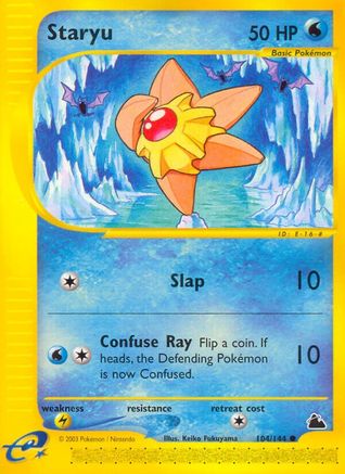 Staryu (104) (104) 104  Skyridge - Common