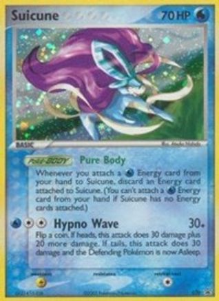 Suicune (EX Collector's Carry Tin) 030/40  - Holofoil Nintendo Promos - Promo
