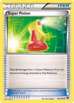 Super Potion 128/146  - Reverse Holofoil XY Base Set - Uncommon