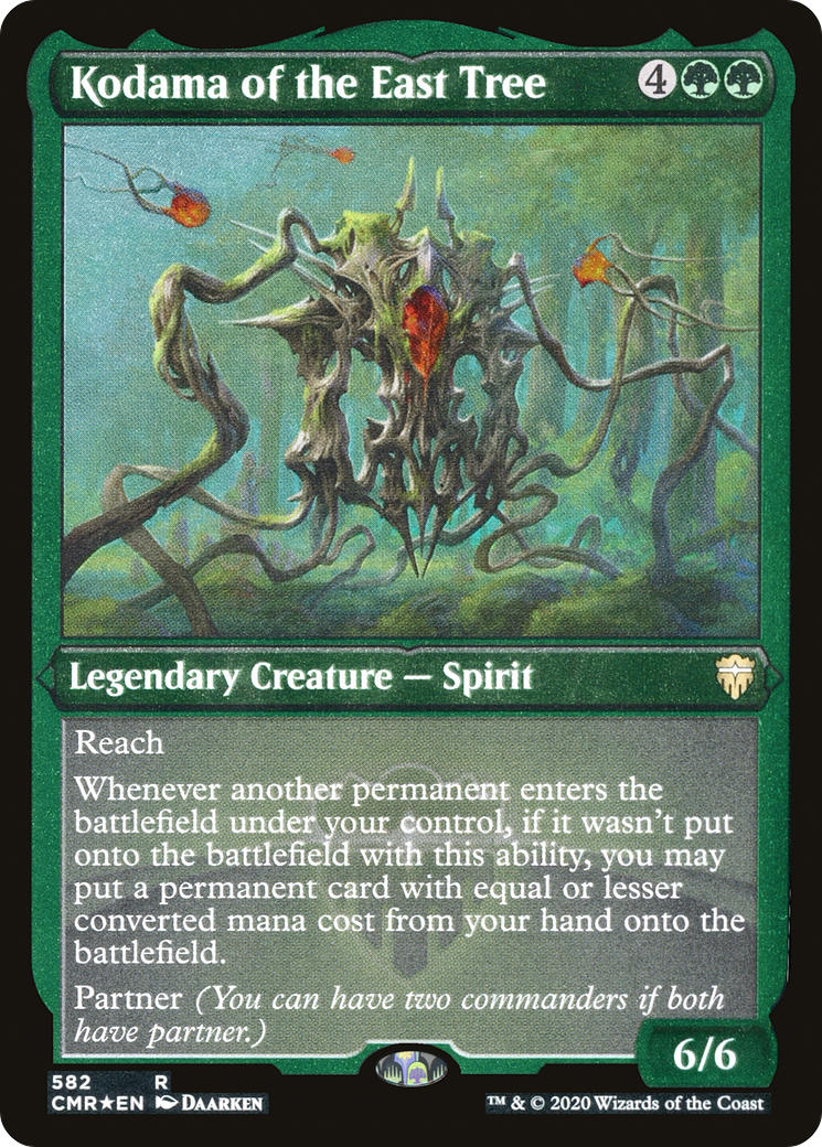 Kodama of the East Tree (Foil Etched) (CMR-582) - Commander Legends Foil