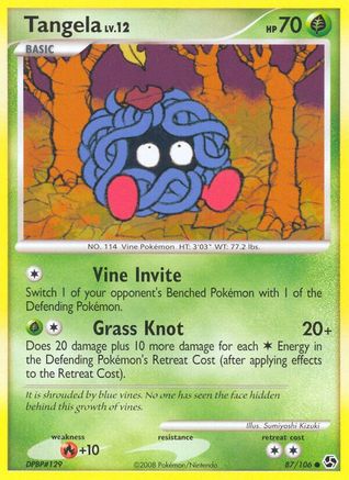 Tangela 087  Great Encounters - Common