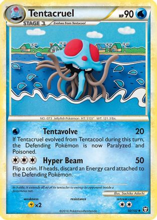 Tentacruel 050/102  Triumphant - Uncommon