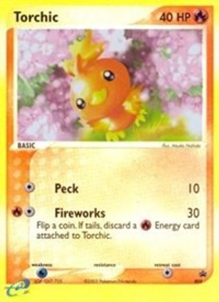 Torchic (e-League) 008/40  - Reverse Holofoil Nintendo Promos - Promo