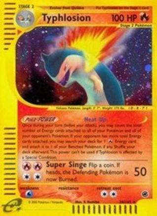 Typhlosion (28) (28) 028  - Holofoil Expedition - Holo Rare