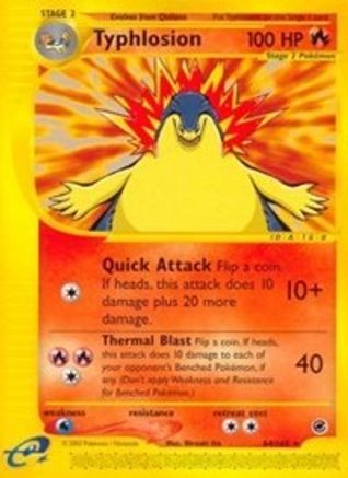 Typhlosion (64) (64) 064  Expedition - Rare
