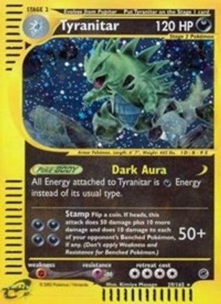 Tyranitar (29) (29) 029  - Holofoil Expedition - Holo Rare