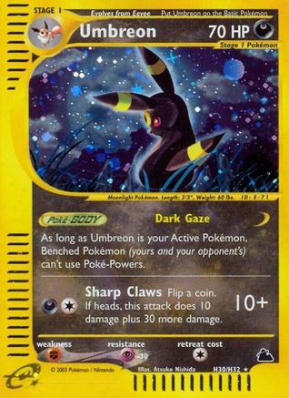 Umbreon (H30) (H30) H30  - Holofoil Skyridge - Holo Rare