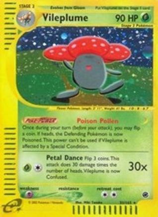 Vileplume (31) (31) 031  - Holofoil Expedition - Holo Rare