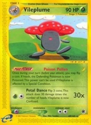 Vileplume (69) (69) 069/165  Expedition - Rare