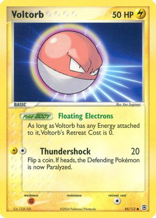 Voltorb 085/112  FireRed & LeafGreen - Common