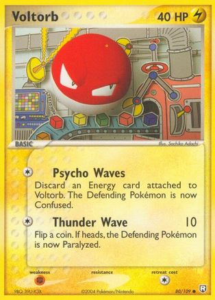 Voltorb 080/109  Team Rocket Returns - Common
