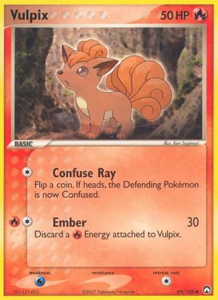 Vulpix 069/108  Power Keepers - Common