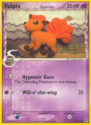 Vulpix (Delta Species) 070/101  Dragon Frontiers - Common