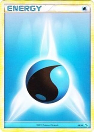 Water Energy (#2) (#2) 002  HGSS Trainer Kit Gyarados & Raichu - Common